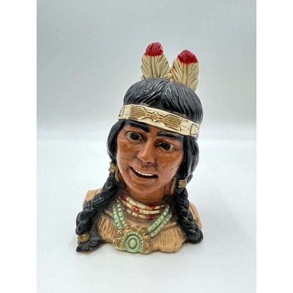 Native American Bust Universal Statuary Corp 1966